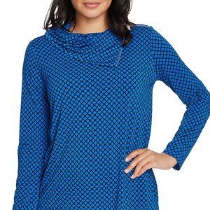 Chaus Zip Collar Top